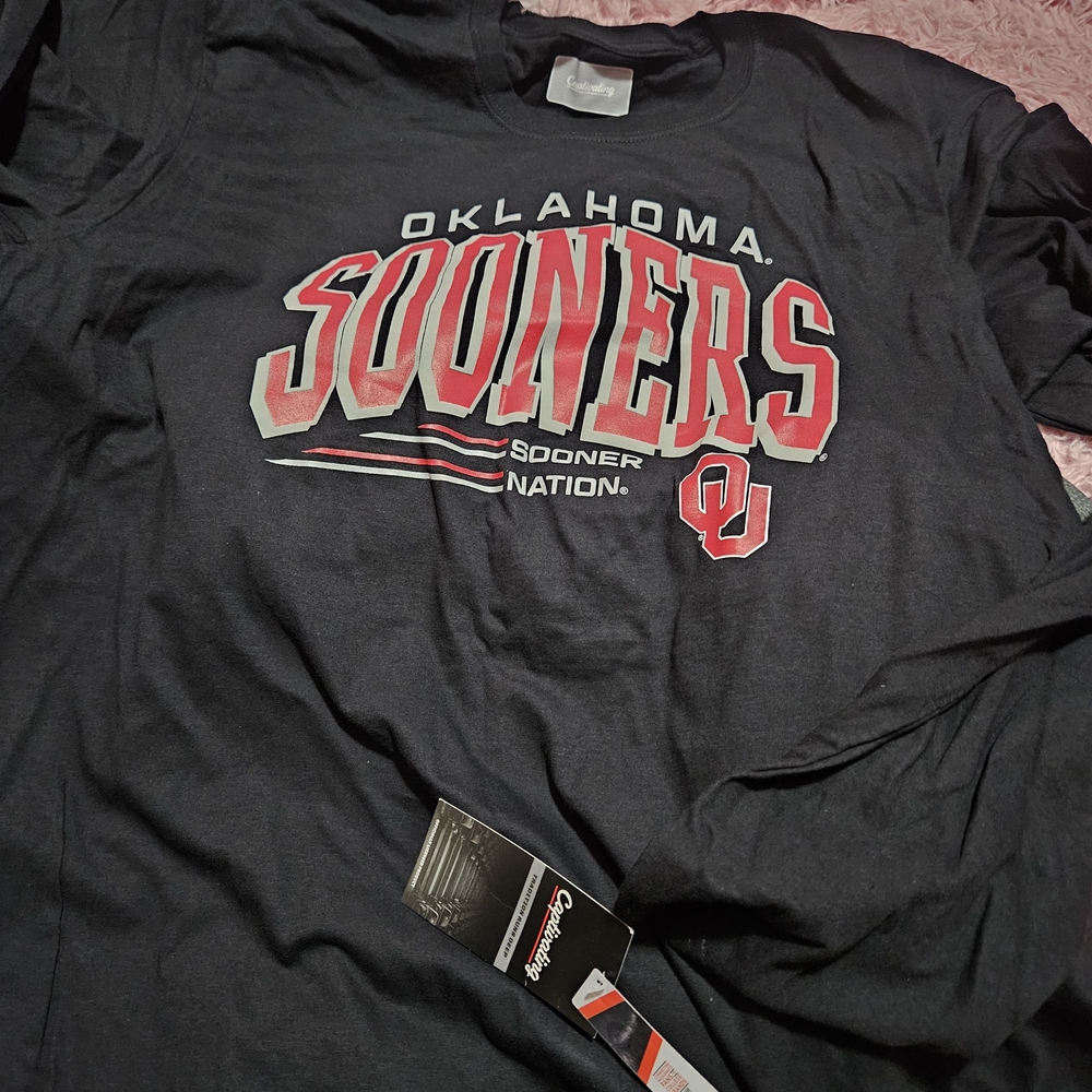 Oklahoma Sooners Black Long Sleeve Tee